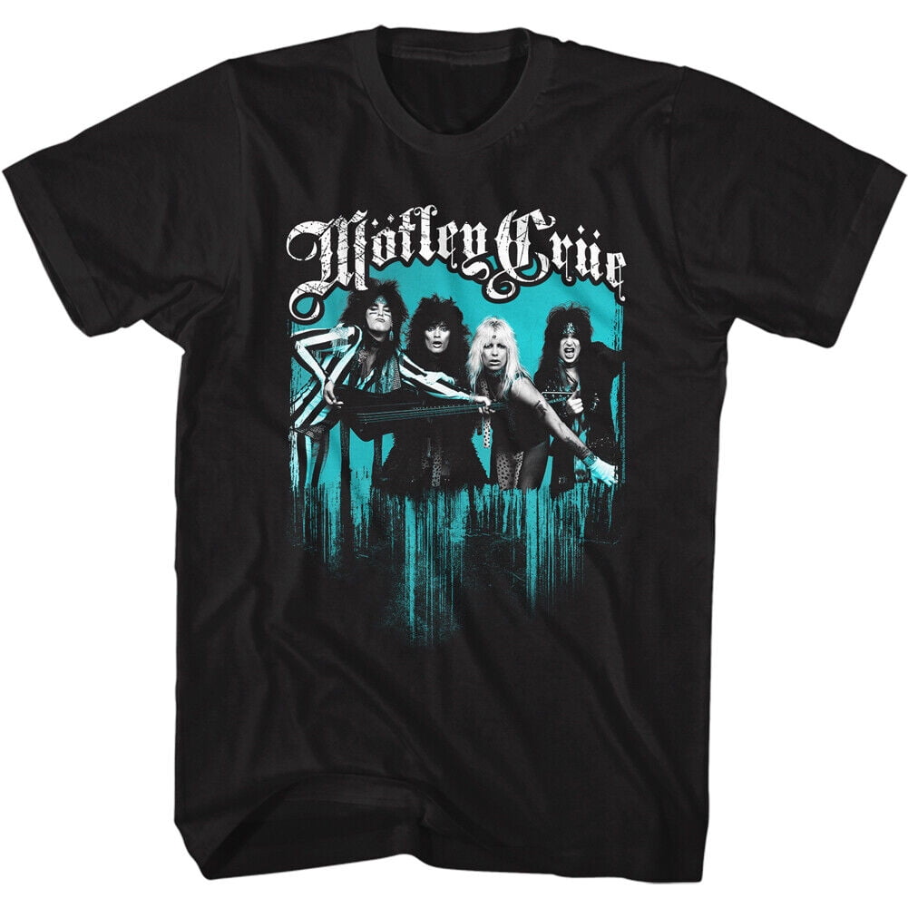 Motley Crue Nikki Sixx Bass Just Go Away Men's T Shirt Metal Band Music