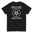thumbnail image 1 of Motley Crue - Pentagram Shout Unisex T-Shirt - Black - Small, 1 of 7