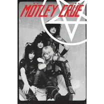 Motley Crue Pentangle Poster - 24" x 36"