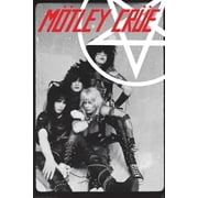 Motley Crue Pentangle Poster - 24" x 36"