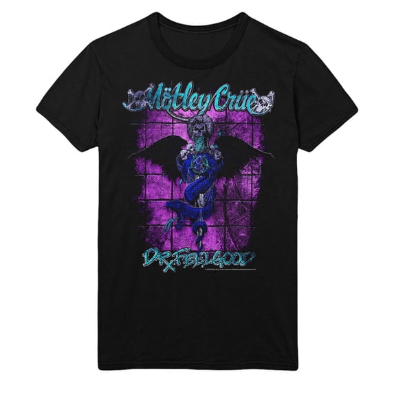 Motley Crue Pop Dr. Feelgood Unisex T-Shirt - Black - Small