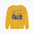 thumbnail image 1 of Motley Crue - Retro Boomin Jumbo Print Unisex Sweatshirt - Yellow - Small, 1 of 5