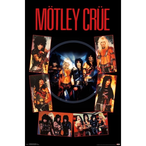 Motley Crue - Shout At The DeVil Wall Poster, 22.375" x 34"