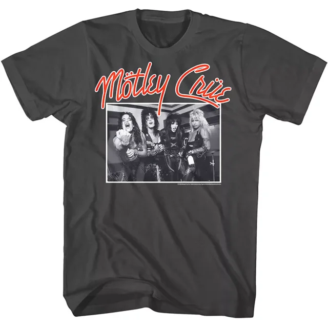 Motley Crue Stand & Deliver Photo Men's T Shirt