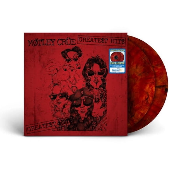 Motley Crue - The Greatest Hits (Crimson Smoke Vinyl) (Walmart Exclusive)