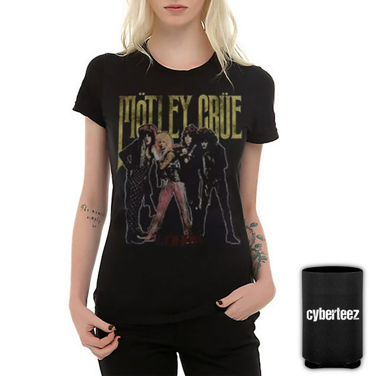 Motley Crue Theater Of Pain Vintage Women s T Shirt Coolie M