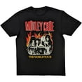 Motley Crue Theatre Of Pain World Tour Flames Shirt SXXL Official Band Tshirt