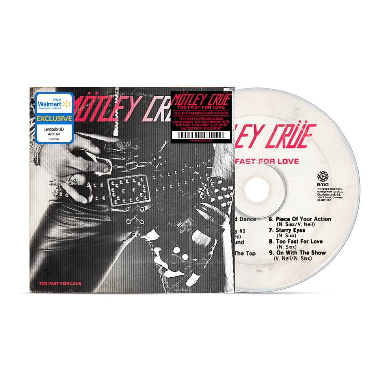 Motley Crue - Too Fast For Love (45th Anniversary Collection