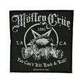 thumbnail image 1 of Motley Crue You Can’t Kill Rock N Roll Patch Heavy Metal Woven Sew On Applique, 1 of 2