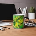 thumbnail image 1 of Motley Eye 11oz Color Changing Magic Coffee Mug | Heat-sensitive | Microwavable | Ceramic | Gift | Black, 1 of 5