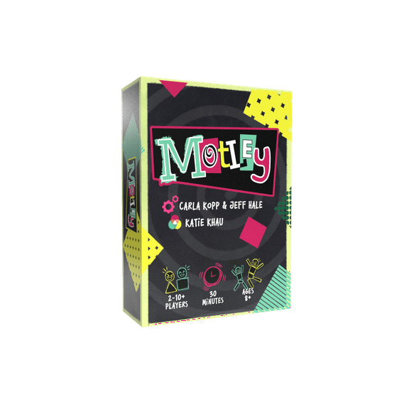 Motley  Fast & Fun Portable Party Game of Clever Clues