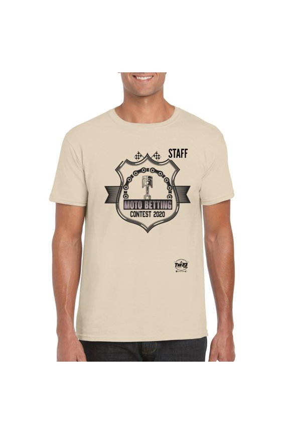 Moto Betting Contest STAFF Motorcycle Racing Event Crew T-Shirt, for men & women, up to size 5XL