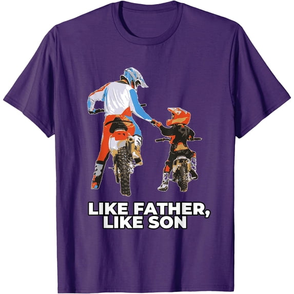 Moto Boss Braaap Dirt Bike Motocross Off-Roading Softstyle Unisex T-Shirt,Purple Color,Size YXL