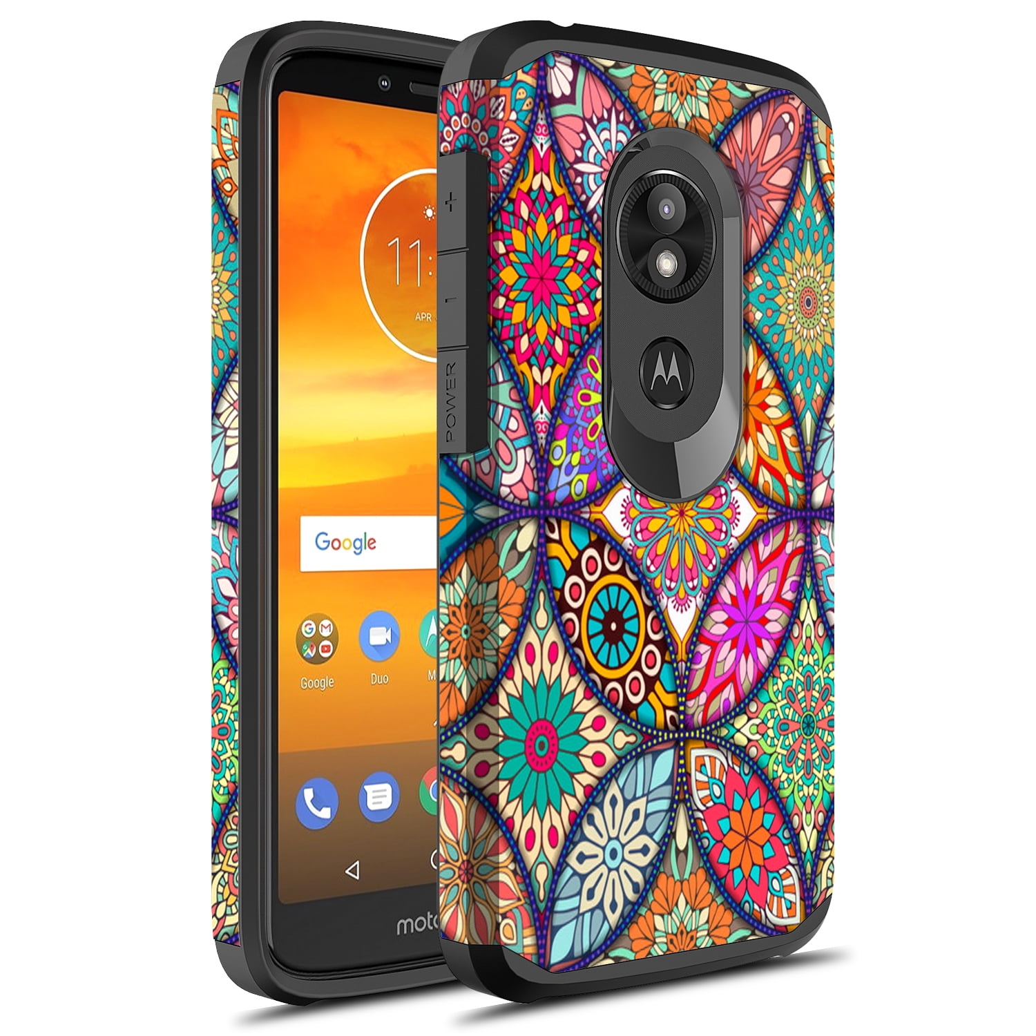 Moto E5 Play Case, Moto E5 Cruise Case,KAESAR Slim Hybrid Dual