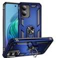 thumbnail image 1 of Moto E6 Play Case, KAESAR Slim Hybrid Dual Layer Shockproof Hard Cover Graphic Fashion Cute Colorful Silicone Skin Cover Armor Case for Moto E6 Play (White Marble), 1 of 5
