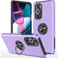 thumbnail image 1 of Moto Edge Plus 2022 Case for Motorola Moto Edge 30 Pro Case  Grade Shockproof Built-in Ring Holder Kickstand Car Mount Protective Case for Edge Plus 2022 Edge 30 Pro Phone Case (Purple), 1 of 15
