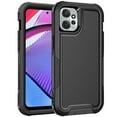thumbnail image 1 of for Moto G 5G 2023 Case, [Shockproof] [Anti-Dust] [Heavy Duty Military Protection] Protective Anti Scratch Dual Layer Tough Rugged Hybrid Bumper Phone Case Cover for Motorola Moto G 5G 2023, Black, 1 of 9