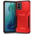 thumbnail image 1 of for Moto G 5G 2024 Case Dual Layer Protective Heavy Duty Camera Lens Slide Cover Shockproof Rugged Military Protection Bumper Tough Grip Phone Case For Motorola Moto G 5G 2024,Red, 1 of 7