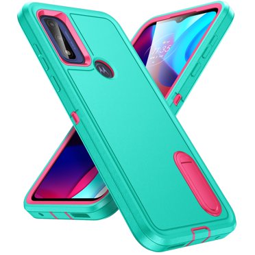 Goodealses Heavy Duty Shockproof Case For Motorola Moto G Play 2023 - With Tempered Glass