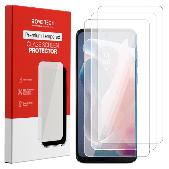 Moto G Play 4G 2024 Tempered Glass Screen Protector 3 Per Pack