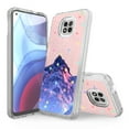 thumbnail image 1 of Moto G Power 2021 Case, Rosebono Hybrid Bling Glitter Sparkle Epoxy Graphic Colorful Silicone Skin Cover Armor Case for Moto G Power 2021 (Mountain), 1 of 6