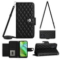 thumbnail image 1 of for Moto G Power 2023 Wallet Case RFID Blocking Card Slots Holder with Shoulder&Crossbody Strap, Magnetic Folio Kickstand Handbag Flip Phone Cover for Motorola Moto G Power 2023, Black, 1 of 8