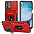 thumbnail image 1 of for Moto G Power (2025) Case Camera Cover Lens Slide Protector Ring Kickstand Magnetic for Mag Safe Drop Protection Heavy Duty Anti-Scratch Impact Resistant Protective Hard Bumper Shell,Red, 1 of 8