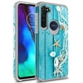 thumbnail image 1 of Moto G Stylus 2020 Case (NOT FOR 2021 VERSION), Moto G Pro Case, KAESAR Slim Hybrid Shockproof Cover Graphic Fashion Cute Colorful Silicone Skin Cover Armor Case for Moto G Stylus/G Pro (Starfish), 1 of 5