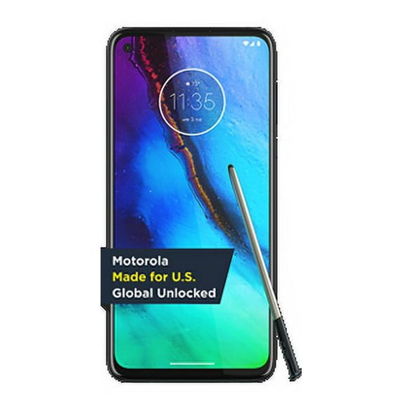 Open Box Moto G Stylus (2020) – Global Unlocked – 128GB – Mystic Indigo (US Warranty)