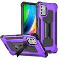 thumbnail image 1 of Moto G Stylus 2021 Case, Rosebono Hybrid Slim Colorful Armor Shockproof Impact Resistant Protective Cover Case With Kickstand For Moto G Stylus 2021 (Purple), 1 of 8