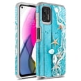 thumbnail image 1 of Moto G Stylus 2021 Case, Rosebono Slim Hybrid Shockproof Hard Cover Graphic Fashion Colorful Skin Cover Armor Case for Moto G Stylus 2021 (Starfish), 1 of 5