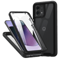 thumbnail image 1 of Moto G Stylus 5G 2023 Case, CBUS Heavy-Duty Phone Case with Built-in Screen Protector Cover for Motorola Moto G Stylus 5G (2023) –– Full Body (Black), 1 of 8