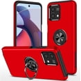 thumbnail image 1 of Moto G Stylus 5G 2023 Case for Motorola Moto G Stylus 5G 2023 Case  Grade Shockproof Built-in Ring Holder Kickstand Car Mount Protective Case for Moto G Stylus 5G 2023 Phone Case (Red), 1 of 15