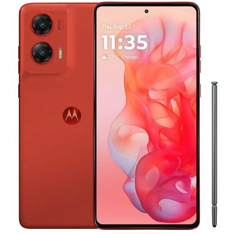 Motorola Moto G Stylus 8G 256 G Scarlet Wave - (Unlocked) 2024