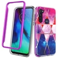 thumbnail image 1 of Moto G Stylus Case, Moto G Pro Case, Rosebono Hybrid Dual-Layered IMD Design Graphic Stardust Galaxy Anti-Scratch Drop Protection Skin Cover Shockproof Case for Moto G Stylus, 1 of 4