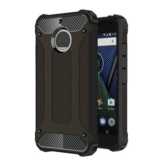 Moto G5S Plus Case,Moto G5S+ Case, Torryka ANTI DROP PROTECTION SLEEK SLIM FIT DURABLE Anti-scratch Dual Layer Shockproof Dustproof Armor COVER FOR MOTOROLA MOTO G5S PLUS - Black