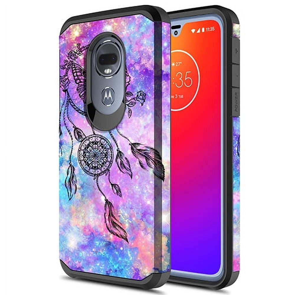 Moto G7 Power Case Moto G7 Supra Case Kaesar Slim Hybrid Dual Layer Shockproof Hard Cover