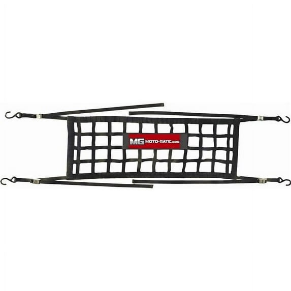 Moto-Gate Setwear Universal Adjustable Truck Tailgate Cargo Net, Black MTO-05-100