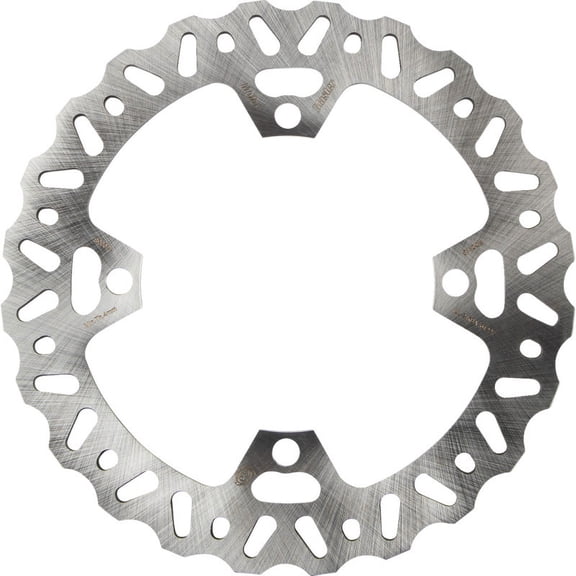 Moto-Master Nitro Series Rear Brake Rotor Disc 240mm 4-Hole One-Piece Fixed CNC Machined Off-Road (110358-PU)