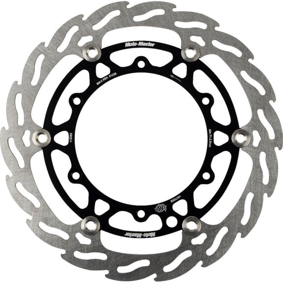 Moto-Master 112083-PU Floating Brake Disc - Black Flame