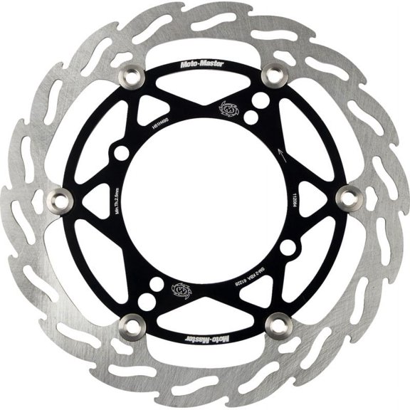 Moto-Master 112084-PU Floating Brake Disc - Black Flame