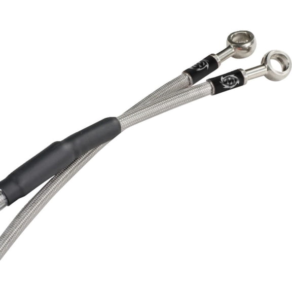 Moto-Master 212061-PU OEM Replacement Stainless Steel Front Brake Line