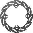 thumbnail image 1 of Moto-Master Flame Rear Brake Disc Rotor, Off-Road/Street, 220mm, Chrome-Moly Steel, CNC Machined (110667-PU), 1 of 3
