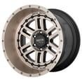 thumbnail image 1 of Moto Metal Aluminum Rim MO800 DEEP SIX 20X10in Satin Black with Bronze Tint Finish, MO80021088618N, 1 of 5