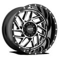 thumbnail image 1 of Moto Metal Aluminum Rim MO985 BREAKOUT 20X12in Gloss Black Machined Finish, MO98521268344N, 1 of 2