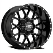 Moto Metal Aluminum Rim MO986 SIEGE 20X10in Gloss Black Finish, MO986210353A18N