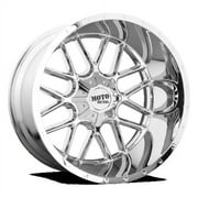 Moto Metal Aluminum Rim MO986 SIEGE 20X9in Chrome Finish, MO98629035200