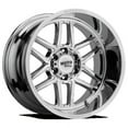 thumbnail image 1 of Moto Metal Aluminum Rim MO992 FOLSOM 24X14in Chrome Finish, MO99224468276N, 1 of 2