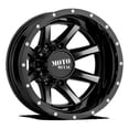thumbnail image 1 of Moto Metal Aluminum Rim MO995 17X6.5in Gloss Black Machined - Rear Finish, MO995765893155N, 1 of 2