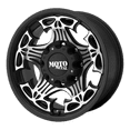 thumbnail image 1 of Moto Metal Cast Aluminum Rim MO909 20X9 8X6.5 G-BLK MACH -12MM, MO90929080312N, 1 of 2